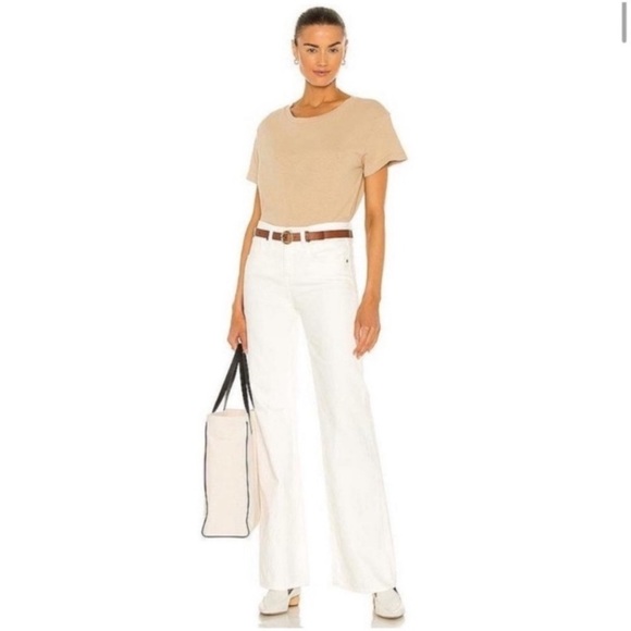 Nili Lotan white bootcut corduroy pants 37362 - Picture 1 of 15